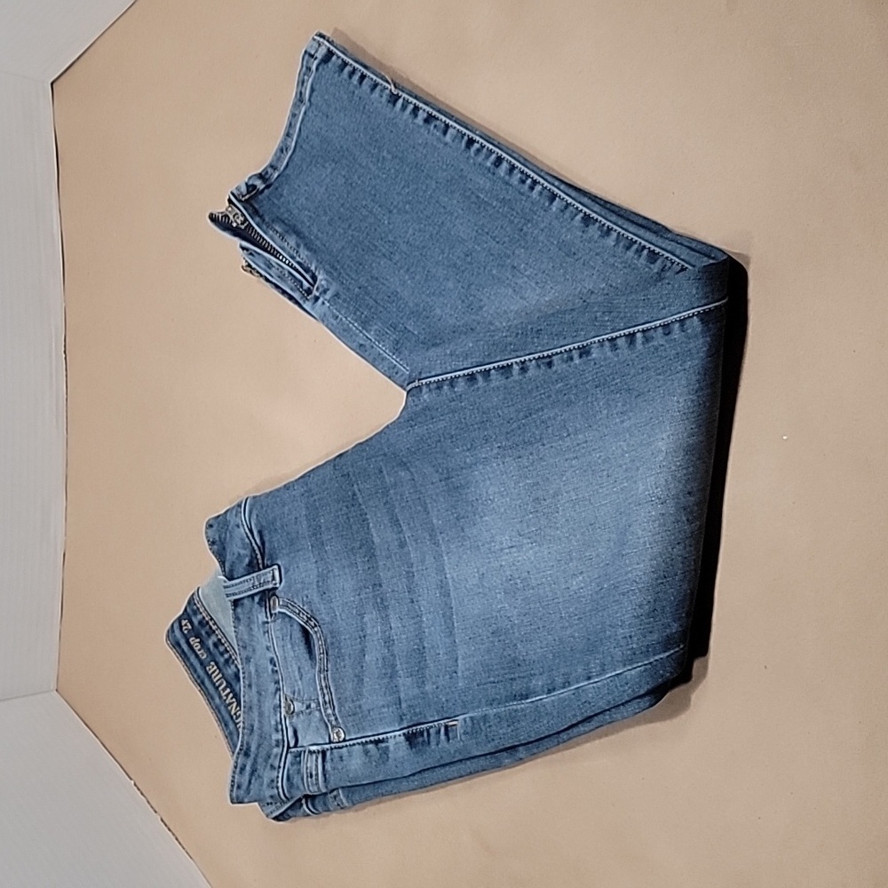 Talbots, Size 2P, Signature Crop Jeans, Zipper Ankle, Gently Used Condition